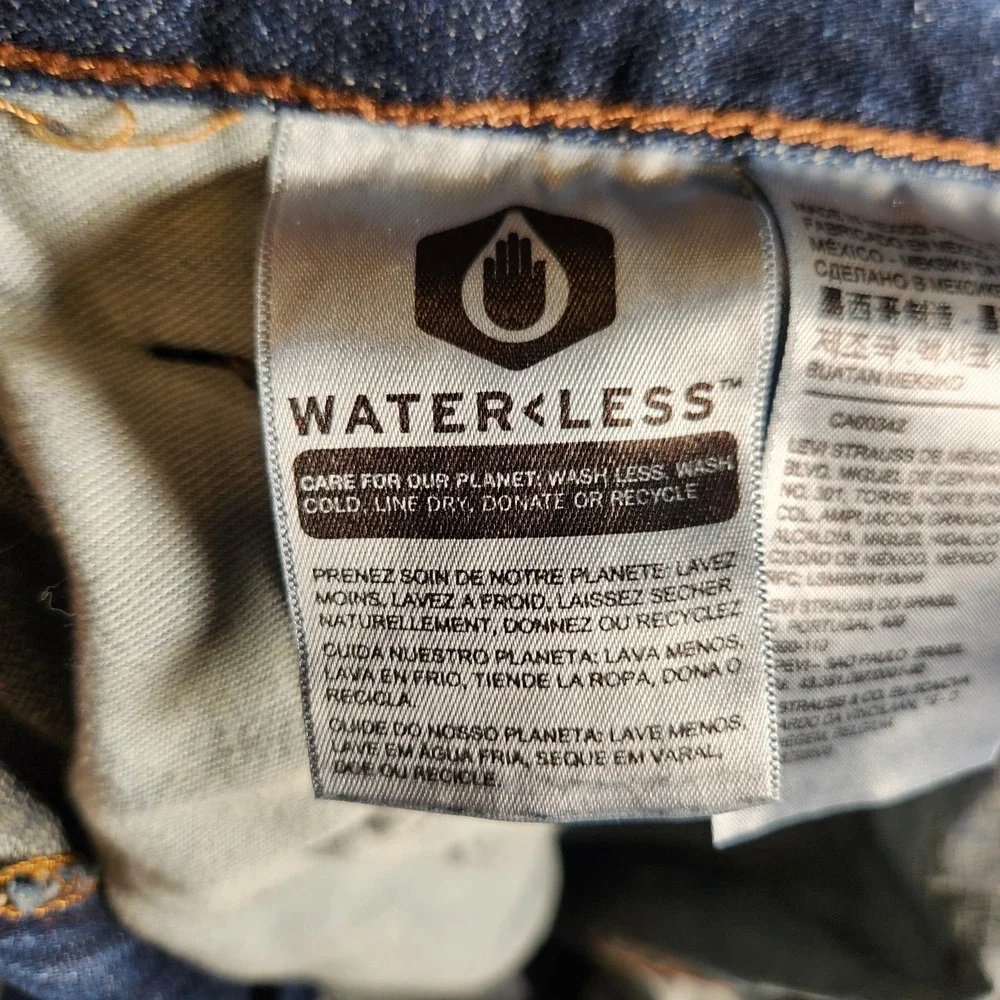 Levi's 569‎ Jeans Men's 41X29 (Tag 38x30) Loose Fit Straight Leg Blue Pre-Owned